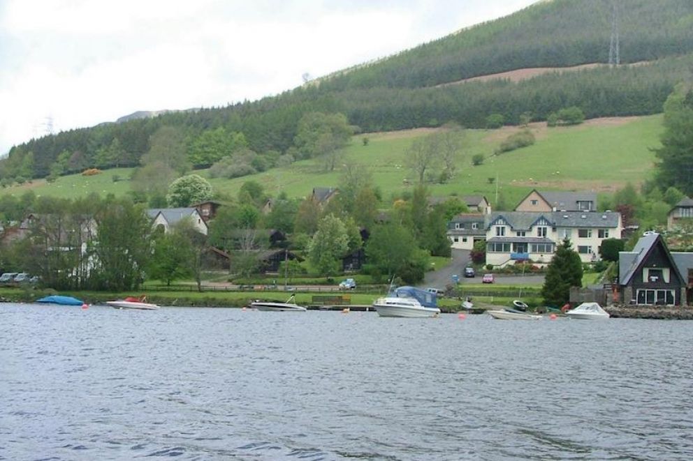 Lochearnhead Loch Side Perthshire
