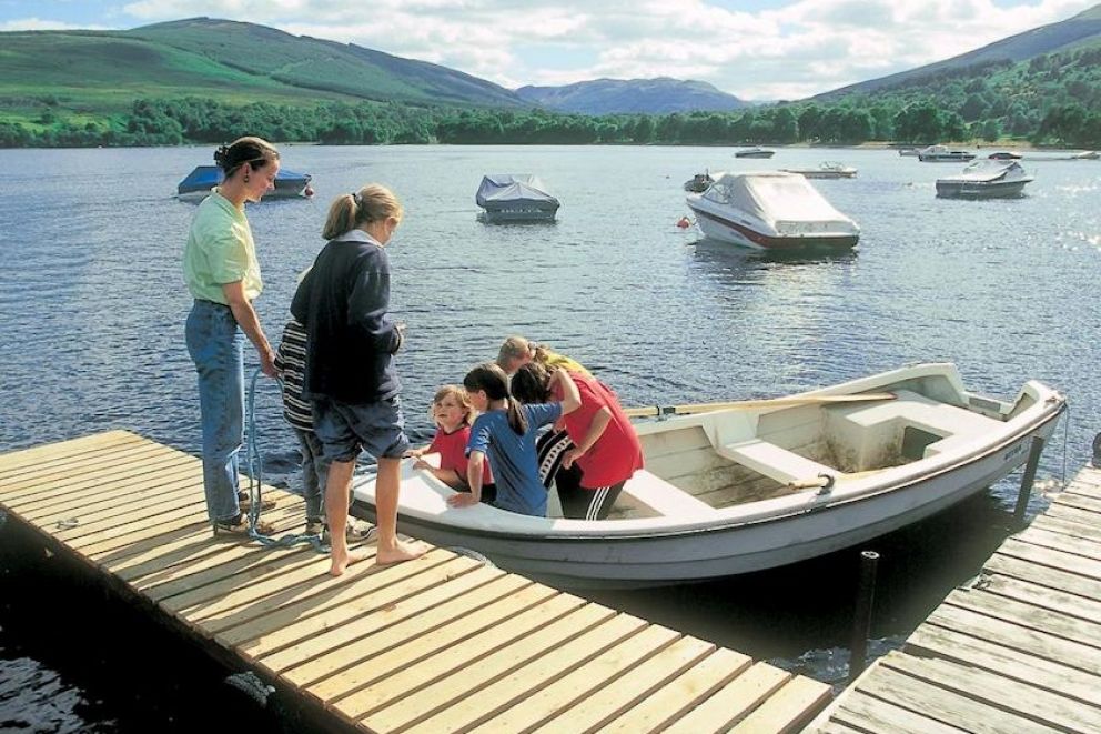 Lochearnhead Loch Side Perthshire