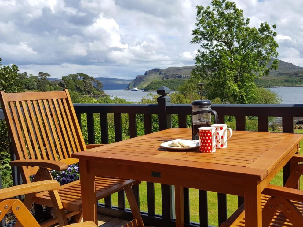 Lodge on Loch Portree, Isle of Skye Portree, Isle of Skye Self