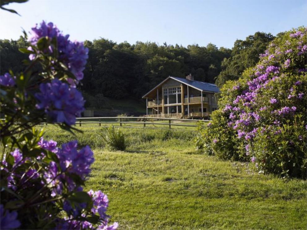 Lodge on River Ness in Inverness - large woodland lodge for rent with onsite fishing