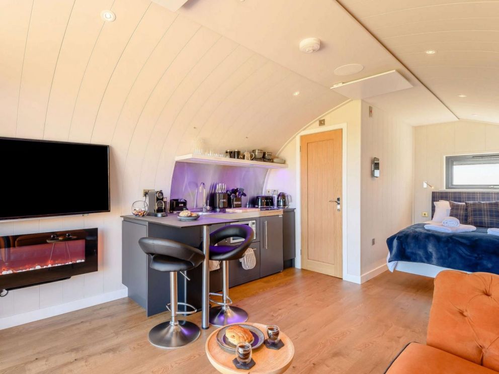 Ravens Gully Arran, Corriegills, Isle of Arran - glamping pods close to the beach with fabulous views, pet friendly pods available