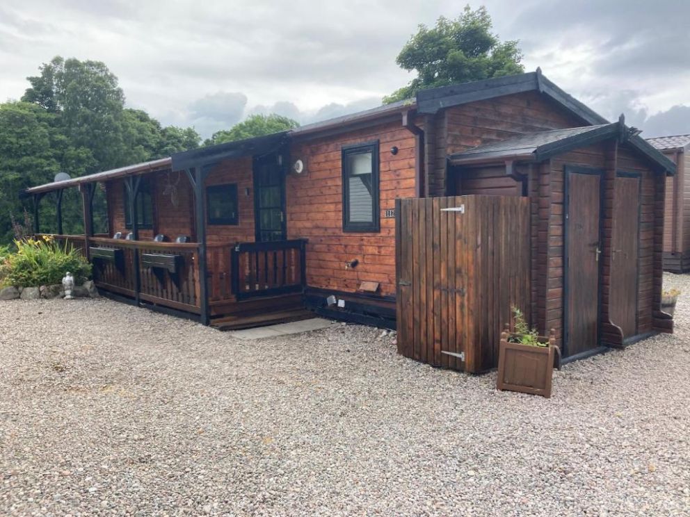 Riverside Lodge Retreat, Aviemore, Highlands -  holiday lodge sleeping 6 located on the banks of River Spey in Scotland