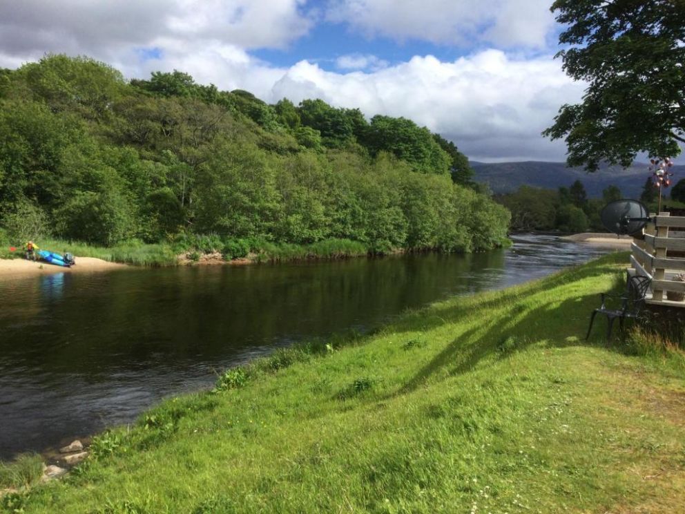 Riverside Lodge Retreat, Aviemore, Highlands -  holiday lodge sleeping 6 located on the banks of River Spey in Scotland