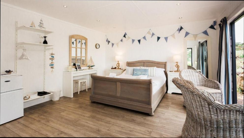 Sea View Snugs at Laggan - to rent with hot tub and amazing views