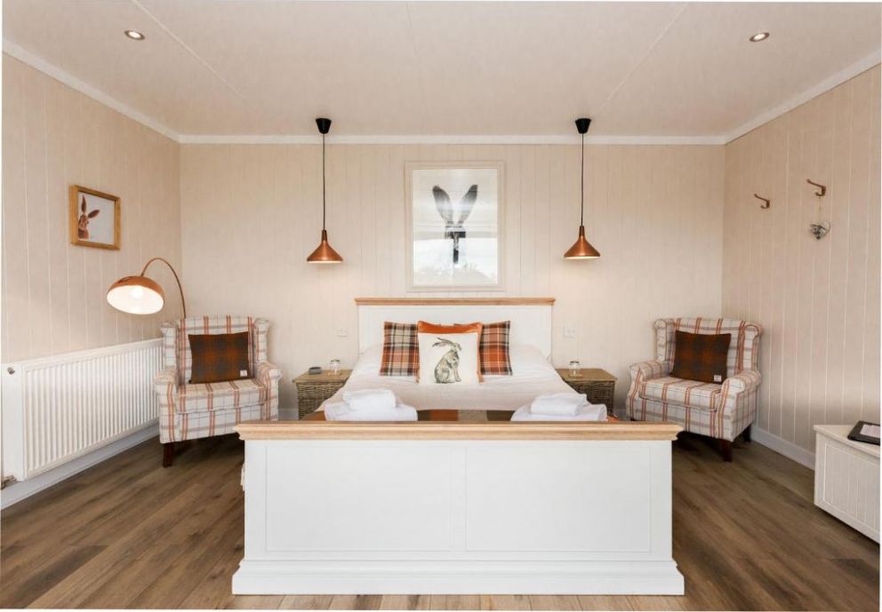 Sea View Snugs at Laggan - to rent with hot tub and amazing views