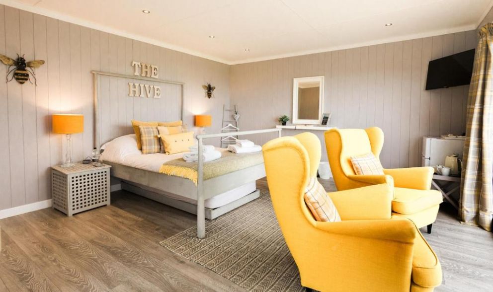 Sea View Snugs at Laggan - to rent with hot tub and amazing views