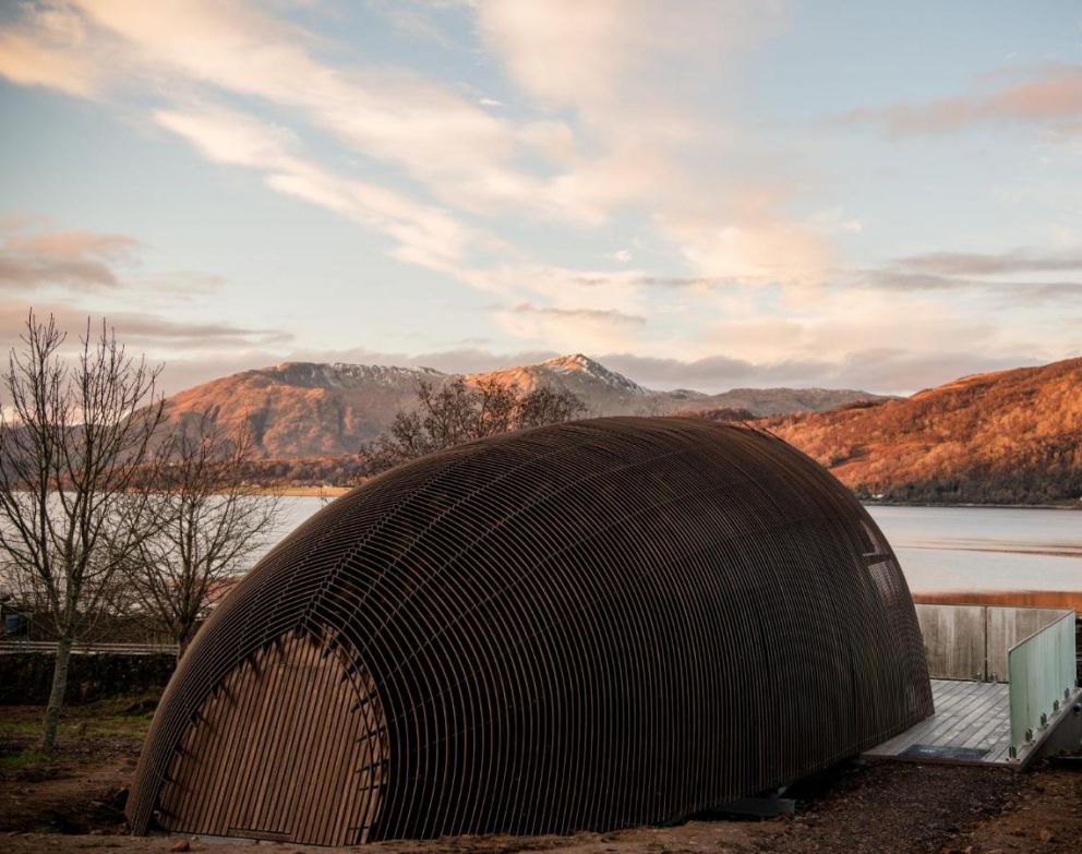 SeaBeds - Luxury Lookouts with Hot Tubs - pet friendly for rent with views over Loch Linnhe