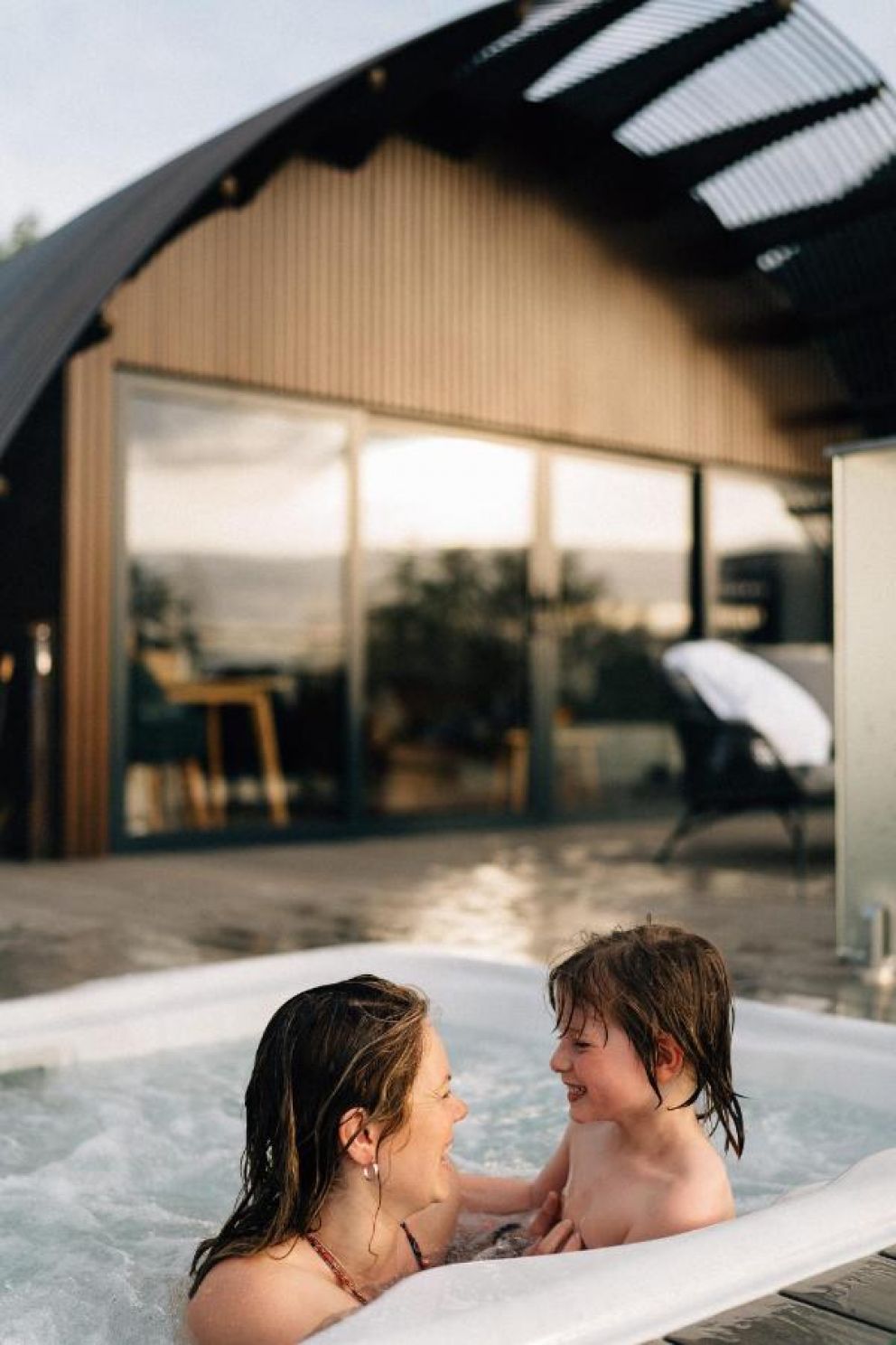 SeaBeds - Luxury Lookouts with Hot Tubs - pet friendly for rent with views over Loch Linnhe