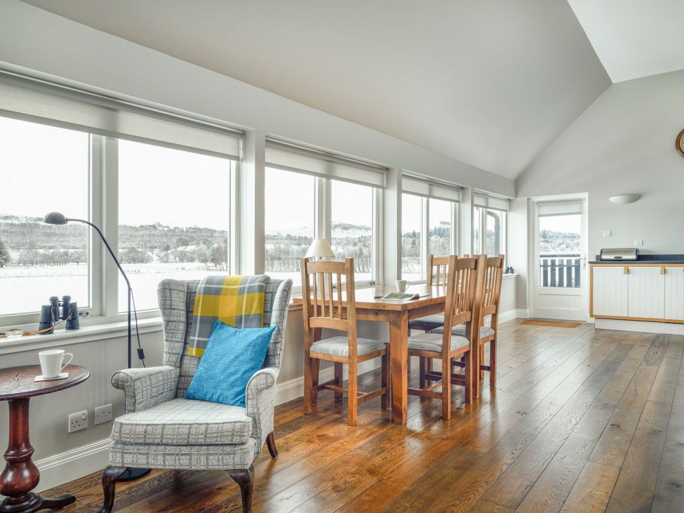 Signal Box in Newtonmore - for rent with sauna