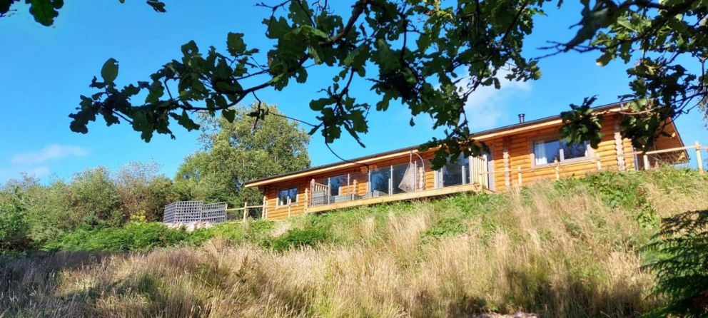 Woodland Retreat Hot Tub Cabin Scotland