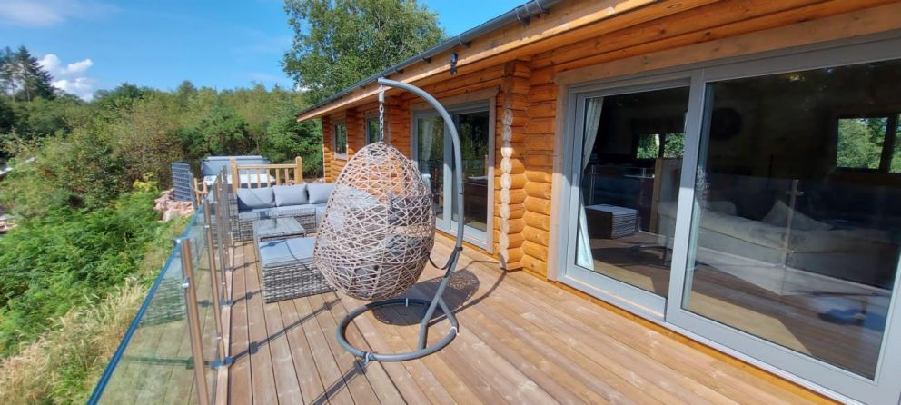 Woodland Retreat Hot Tub Cabin Scotland