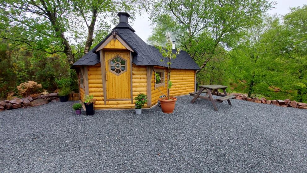 Woodland Retreat Hot Tub Cabin Scotland