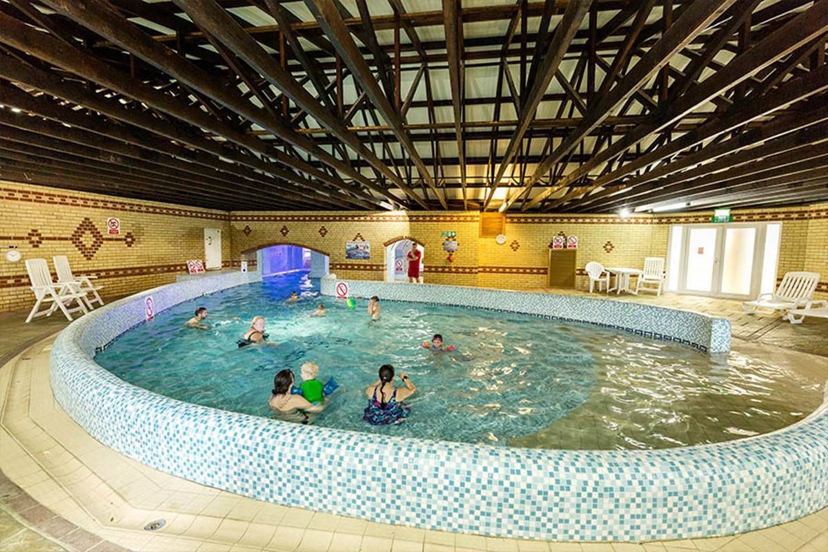 warm swimming pool