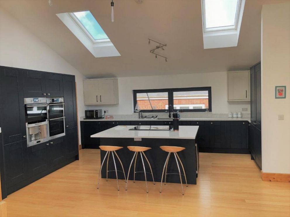 Cranmer - New Eco Beach House, Camber, East Sussex - accommodation for 8 guests, with hot tub and wood burner, located close to the beach