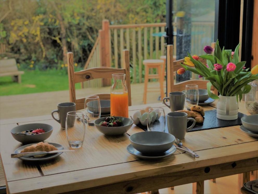 Cranmer - New Eco Beach House, Camber, East Sussex - accommodation for 8 guests, with hot tub and wood burner, located close to the beach