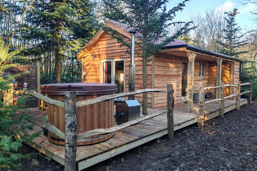 Hayne Barn Estate 6 Luxury Lodges with private hot-tubs