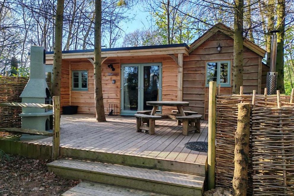 Hayne Barn Estate 6 Luxury Lodges with private hot-tubs