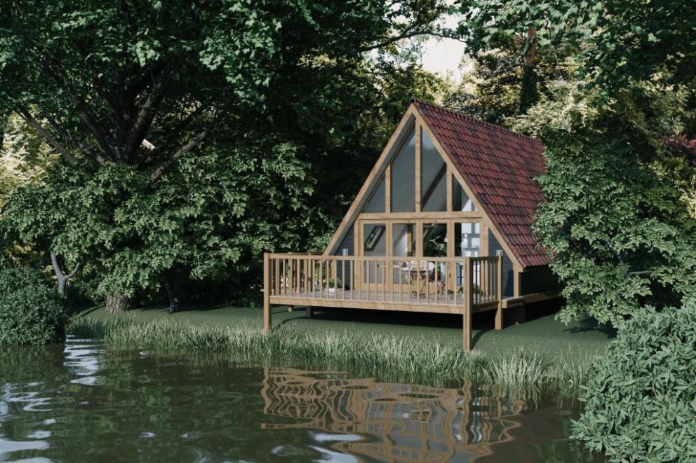 Hobbit House, Bodiam - for rent with hot tub