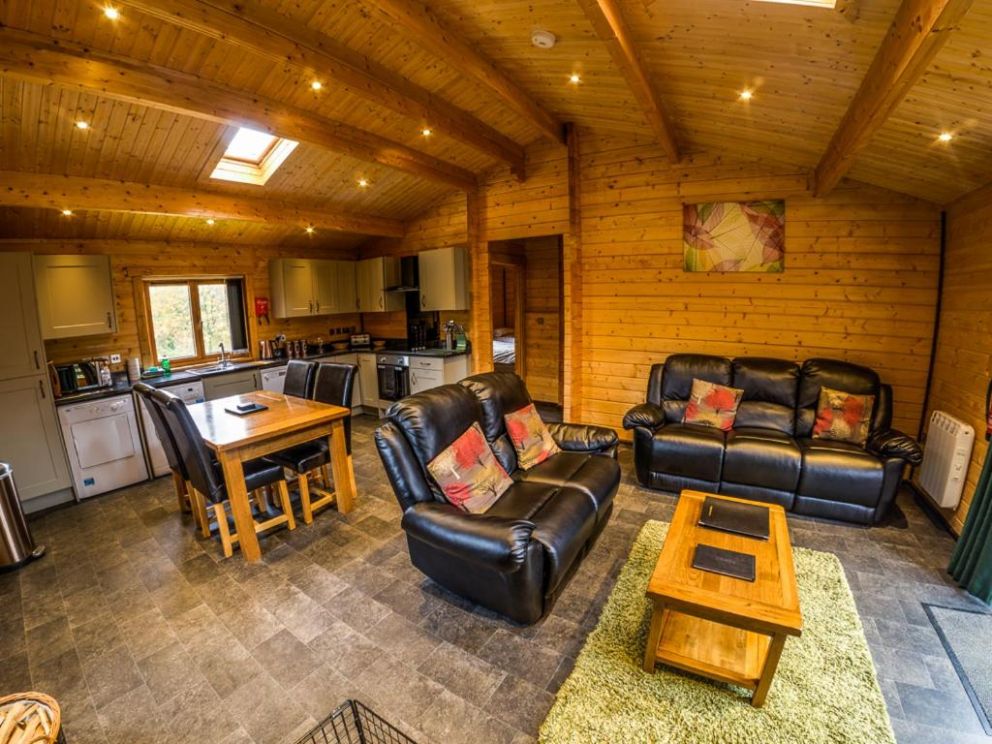 New Forest Lodges in Cranborne - for rent with hot tub and wood burner