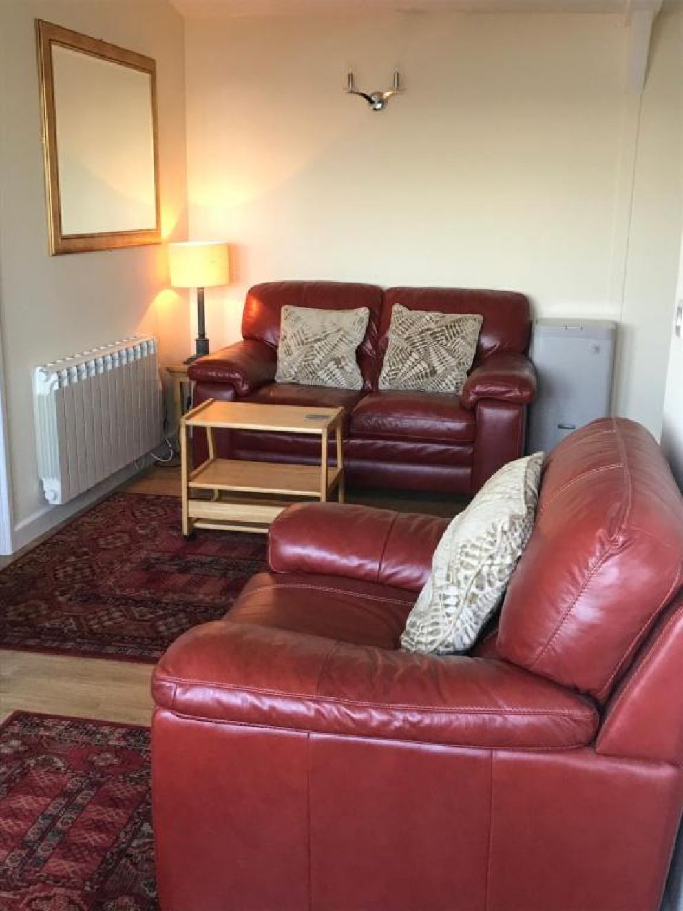 Pebble Lodges in Gurnard - lodges for rent with sea view