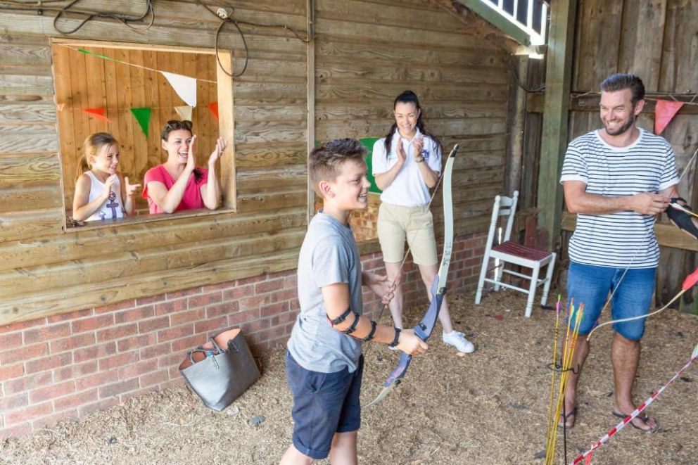 Sandy Balls Holiday Village, archery