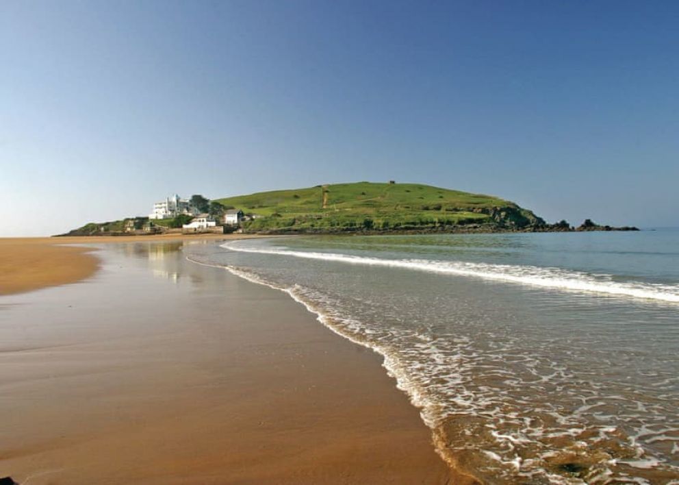 Challaborough Bay Devon holiday park with beach