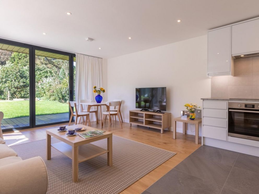 Contemporary Lodge Croyde, Devon - wheelchair accessible and pet friendly, lodge for rent, close to the beach