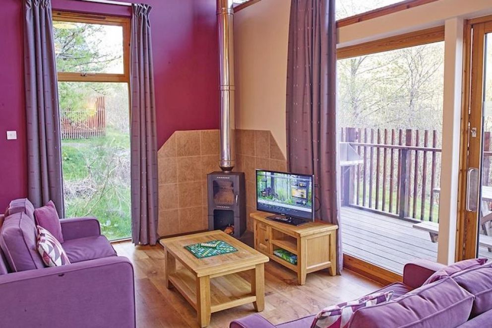 Deerpark Forest Cornwall lodges with woodburners