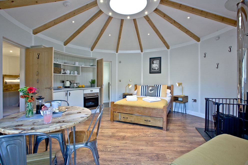 East Thorne luxury glamping in Cornwall