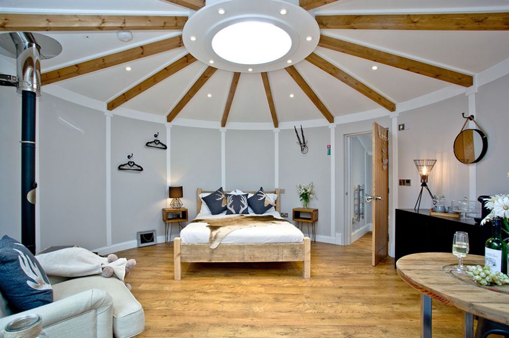 East Thorne luxury glamping in Cornwall