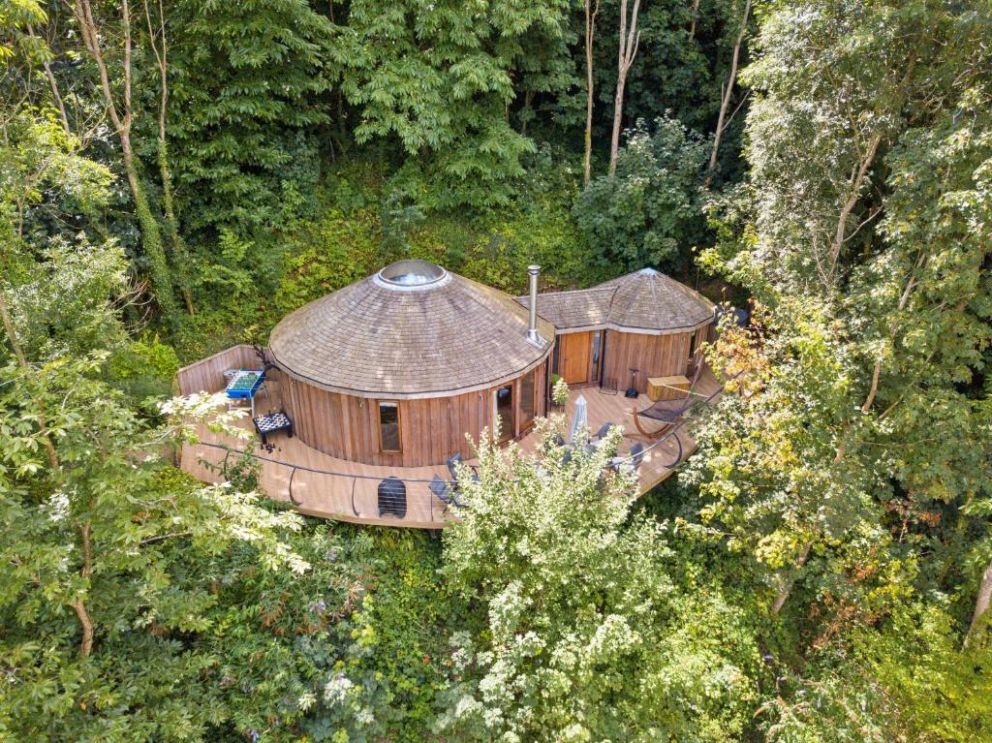 Owl Luxury Treehouse at Dittisham Hideaway Devon