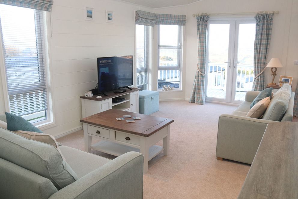 Finn Lodge at Swanage Bay Dorset