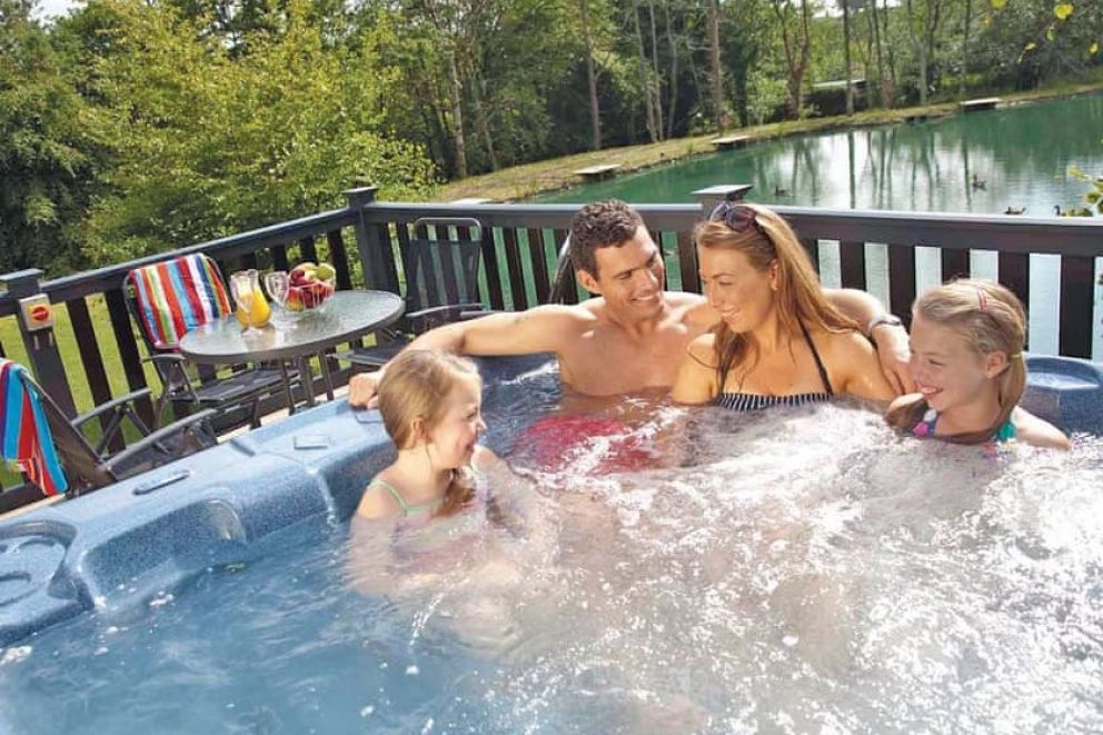 Hengar Manor Country Park Cornwall lodges with hot tubs