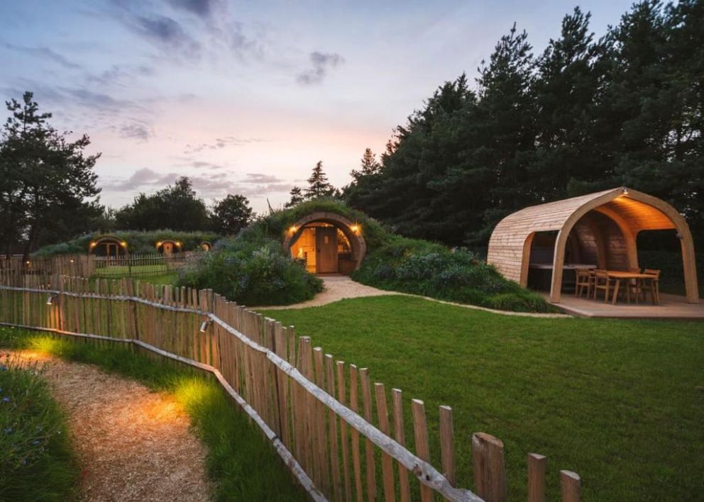 Luckington Burrows Somerset with hot tub