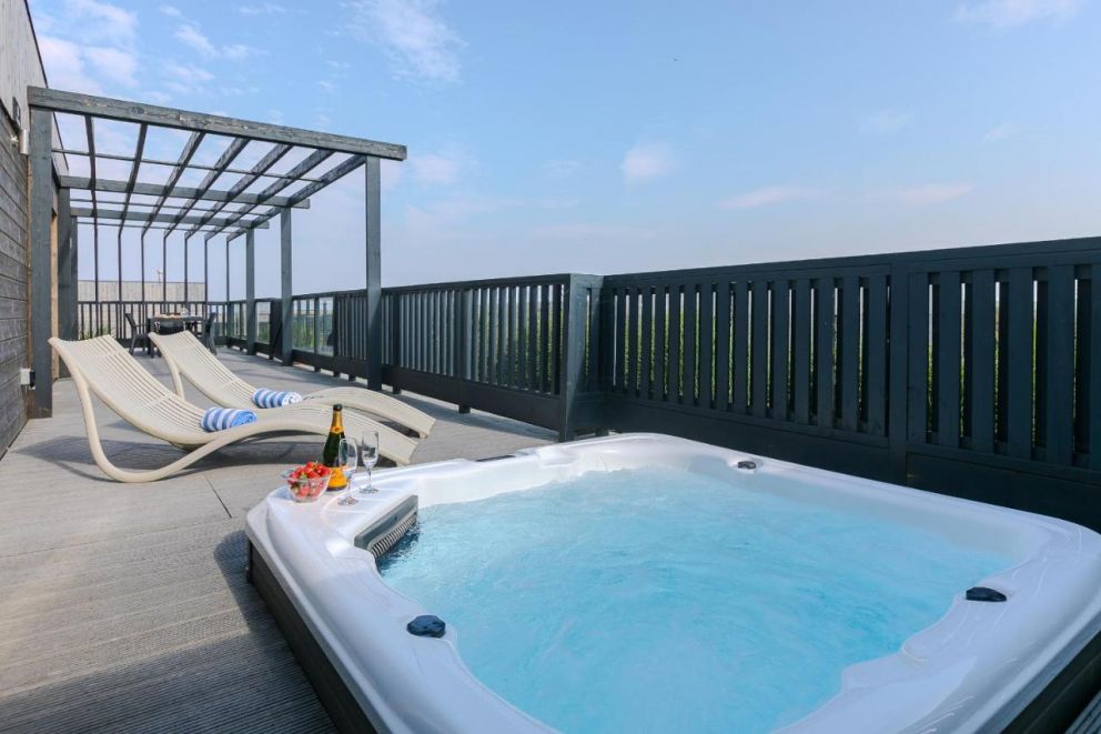 Magnolia at Gwel An Mor Cornwall