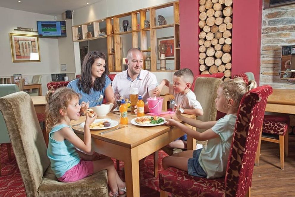 Newquay Holiday Park Cornwall restaurant