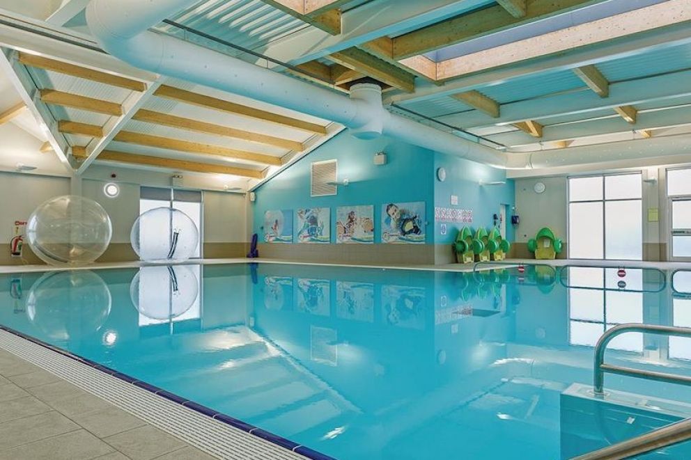 Piran Meadows Resort and Spa Cornwall indoor pool