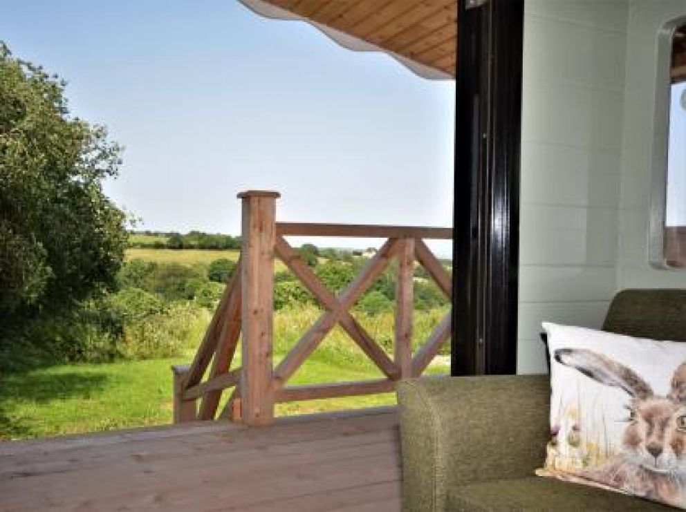 Railway Carriage Cabin in Longdown, Exeter - renovated railway carriage for rent in the countryside