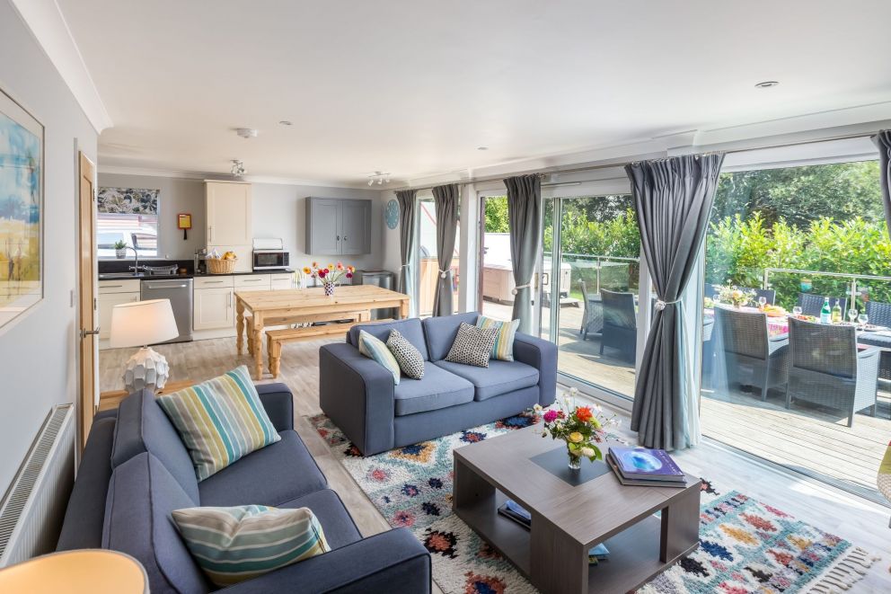 Retallack Resort & Spa - Lodge for rent sleeping up to 10 with wood burner, hot tub lots of park activities and facilities