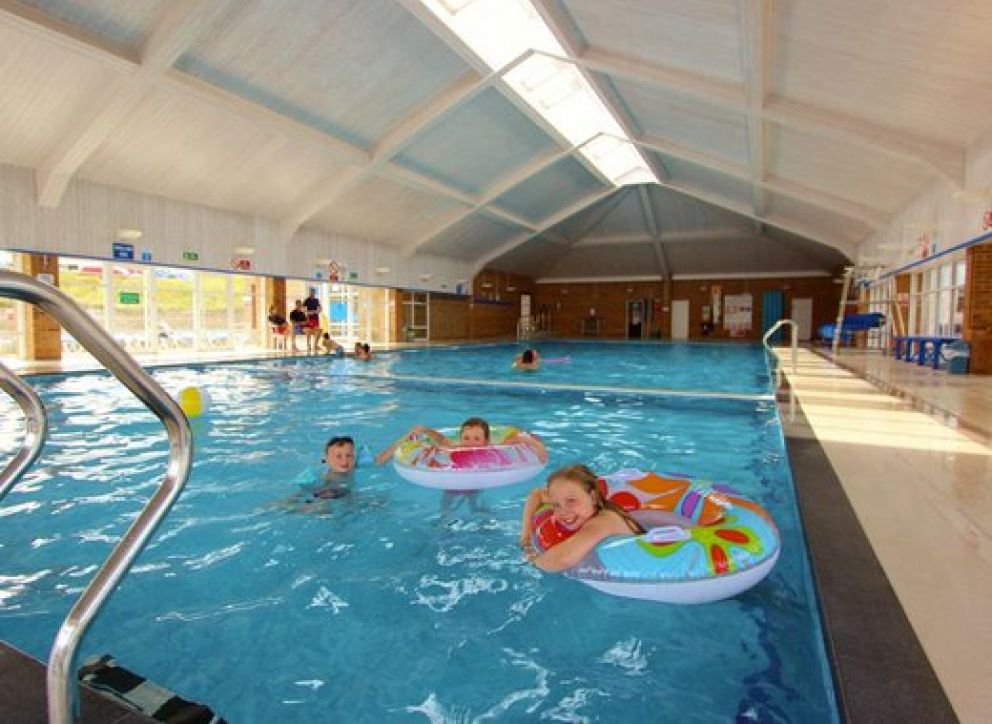 St Ives Bay Cornwall holidays parks with indoor pool