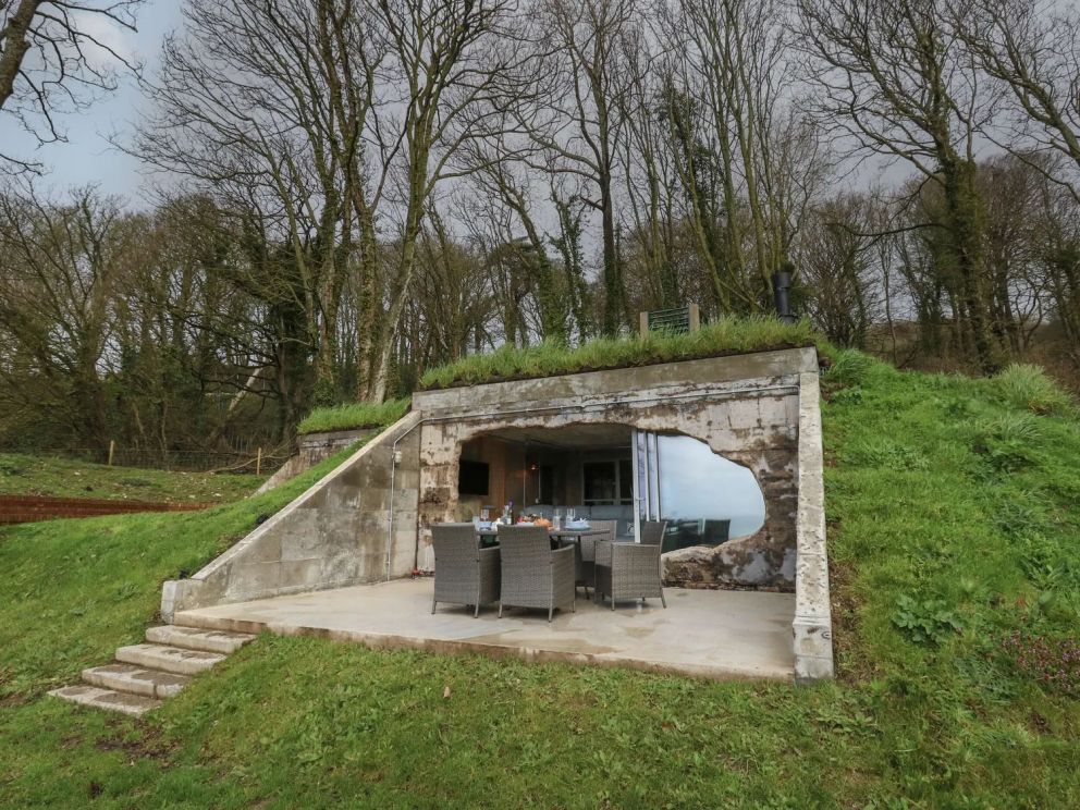 The Transmitter Bunker, Ringstead, Dorset - Quirky, pet friendly, holiday accommodation in former bunker with wood burning stove, close to the beach