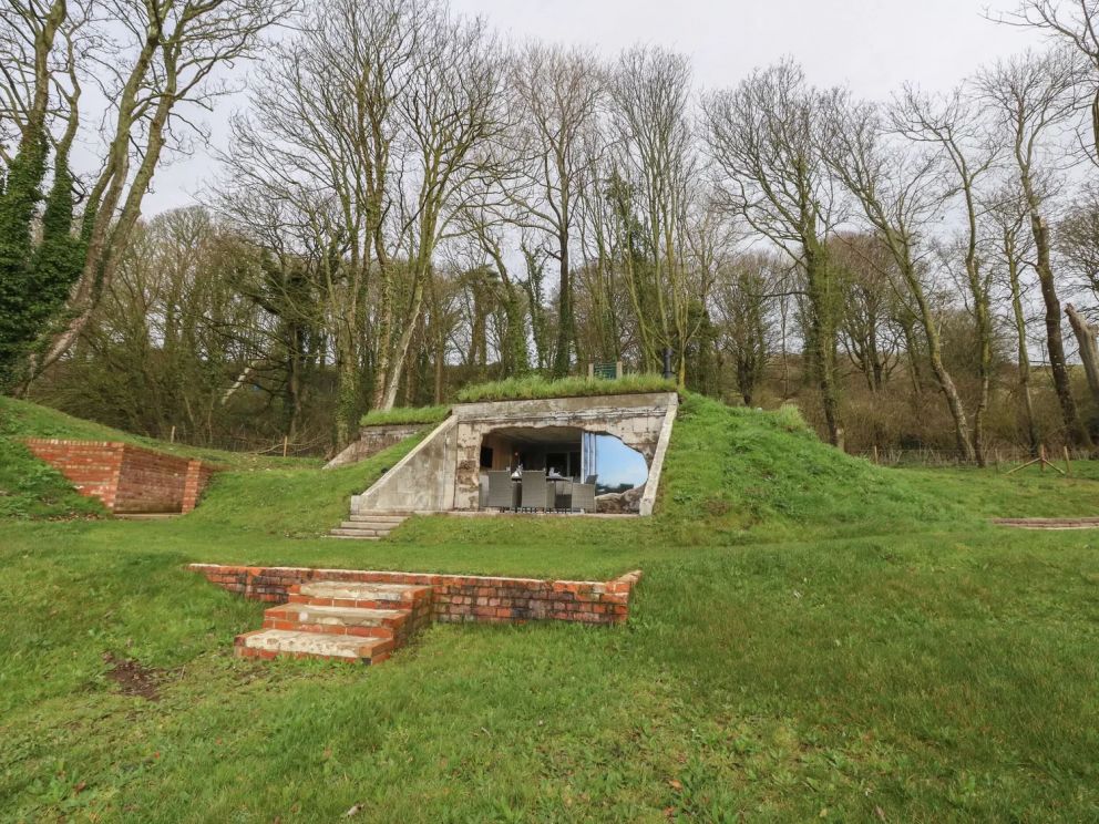 The Transmitter Bunker, Ringstead, Dorset - Quirky, pet friendly, holiday accommodation in former bunker with wood burning stove, close to the beach