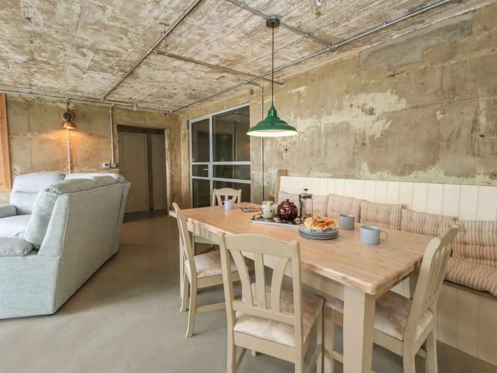 The Transmitter Bunker, Ringstead, Dorset - Quirky, pet friendly, holiday accommodation in former bunker with wood burning stove, close to the beach