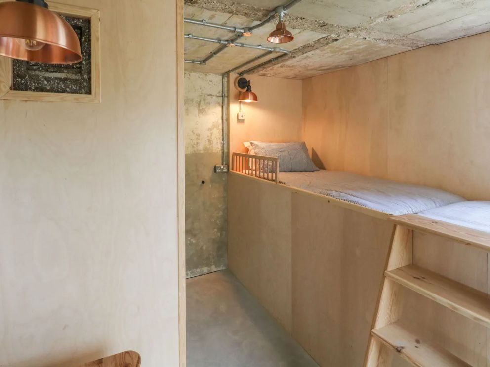 The Transmitter Bunker, Ringstead, Dorset - Quirky, pet friendly, holiday accommodation in former bunker with wood burning stove, close to the beach