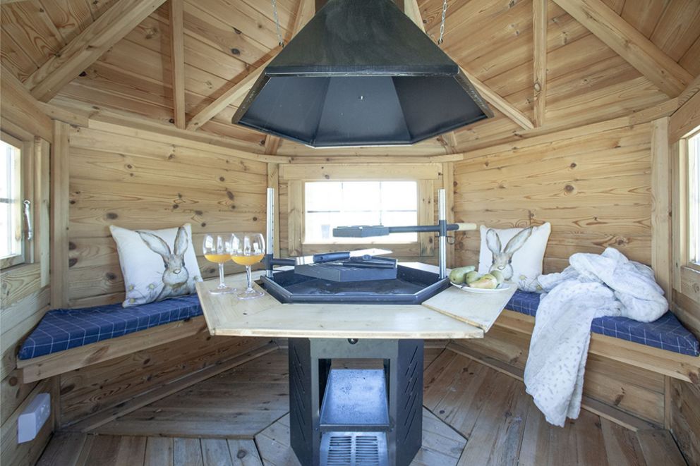 Wabbit Hobbit House, The Little Shire at Rookery Farm, Somerset BBQ hut