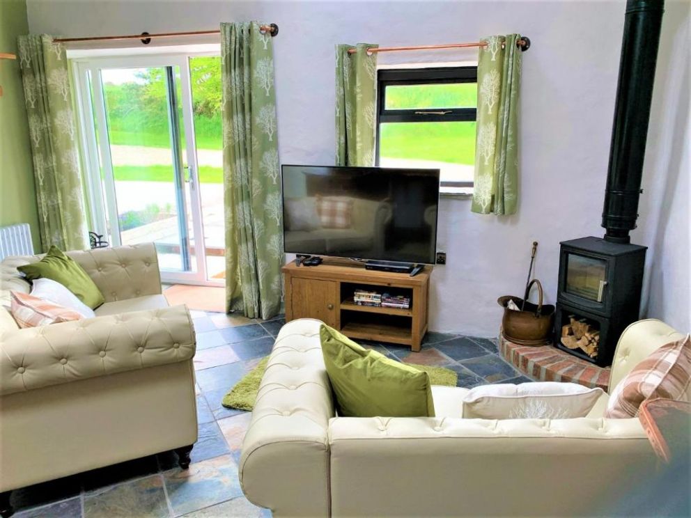 Byre Cottages, Blaenplwyf, Cardigan - pet friendly, holiday cottages for rent with wood burning stove, close to the beach with sea views in Ceredigan, Wales