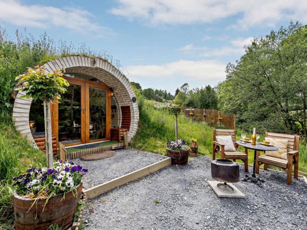 Book a holiday in a Hobbit House, various locations throughout the UK