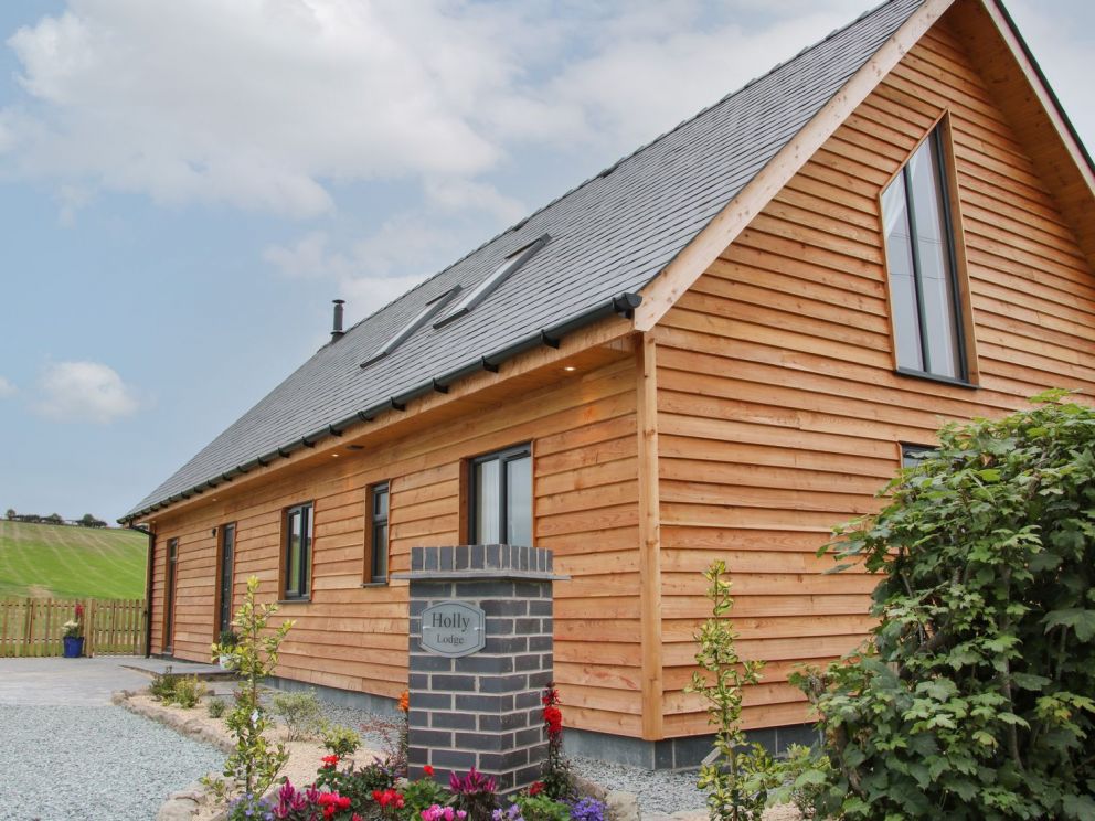 Holly Lodge, Montgomery - for rent with hot tub