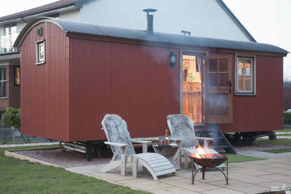 Parkway Shepherds Hut Monmouthshire