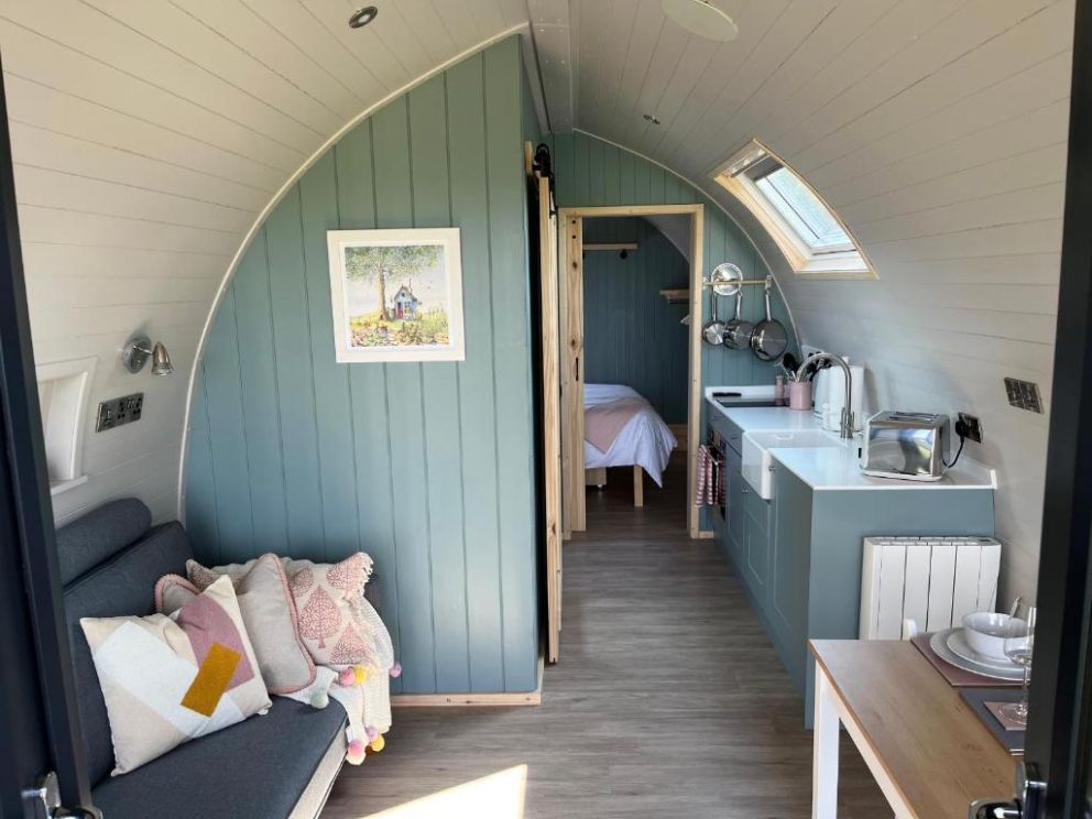 Adults only glamping Warren Farm South Wales
